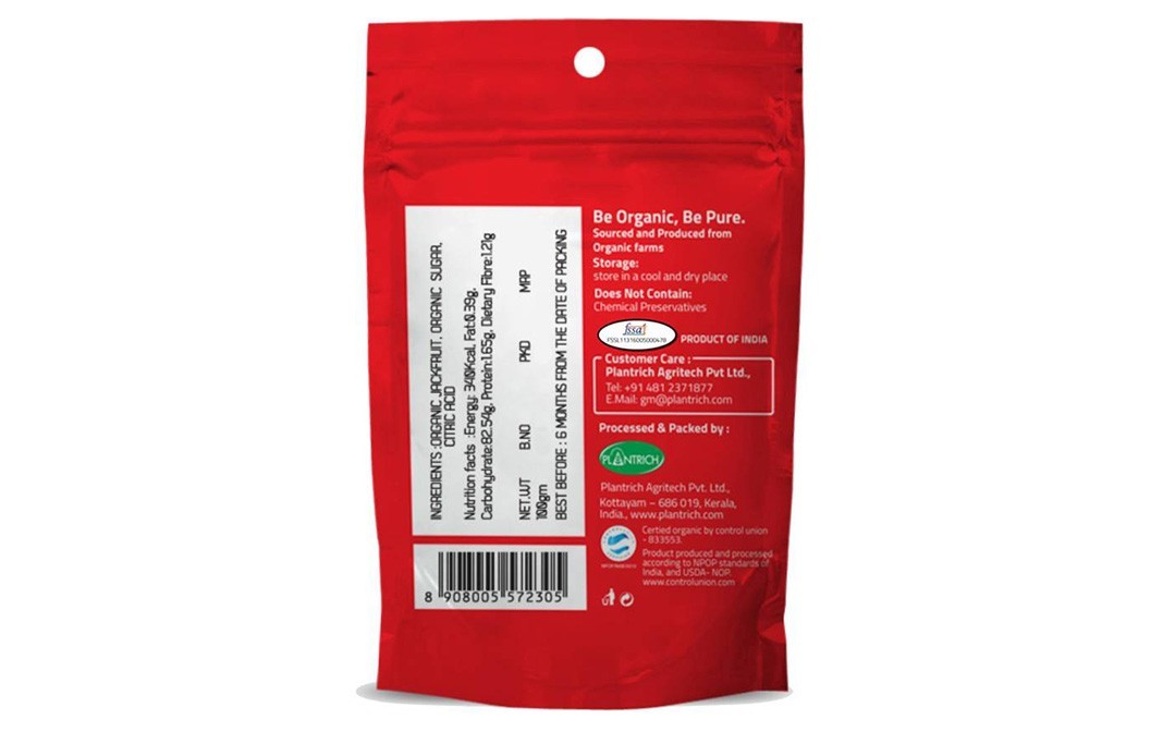 Only Organic Jackfruit Dried Fruits    Pack  100 grams